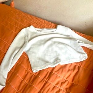 Shein long sleeve crop top